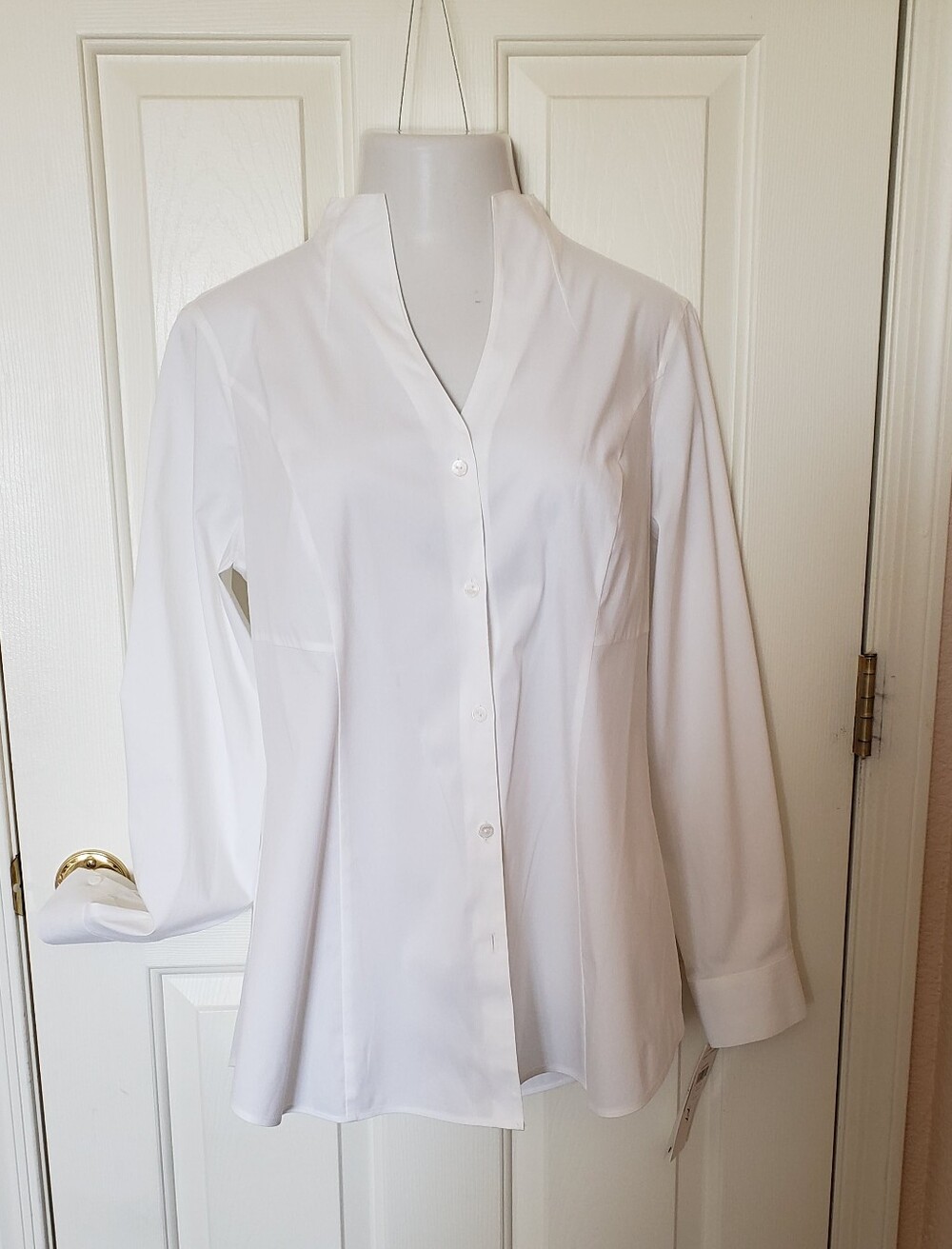 Foxcroft Blouse 14 NWT